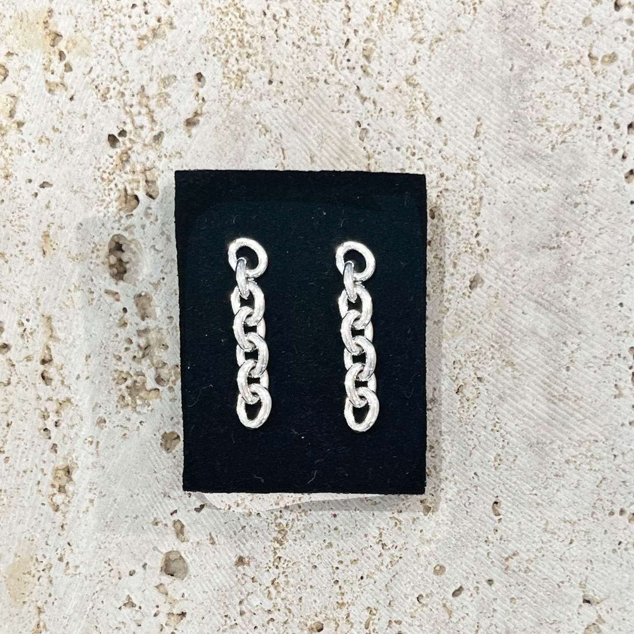 Earrings | Drop | Small Links Chain