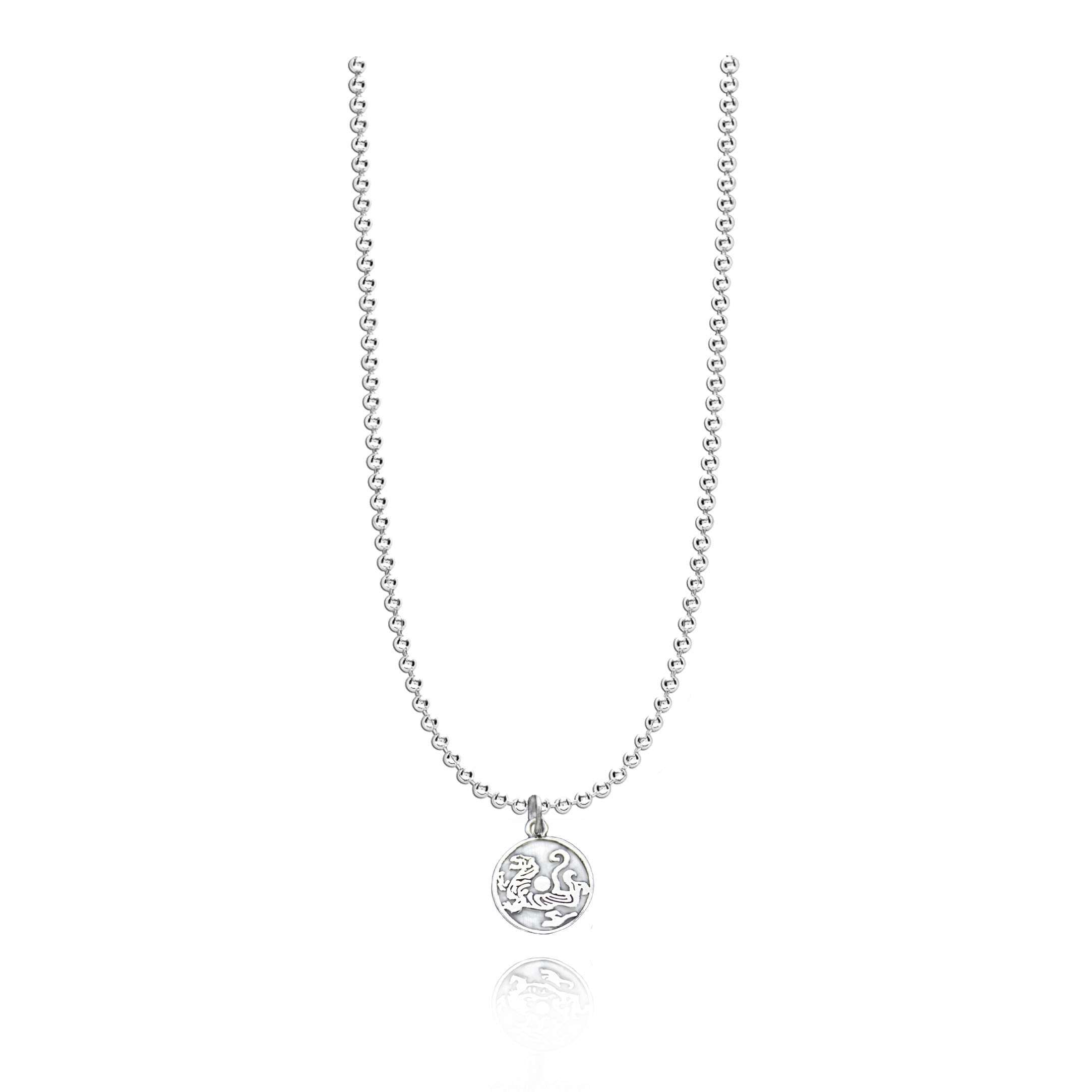 Chain Necklace | Balls | Tiger Charm
