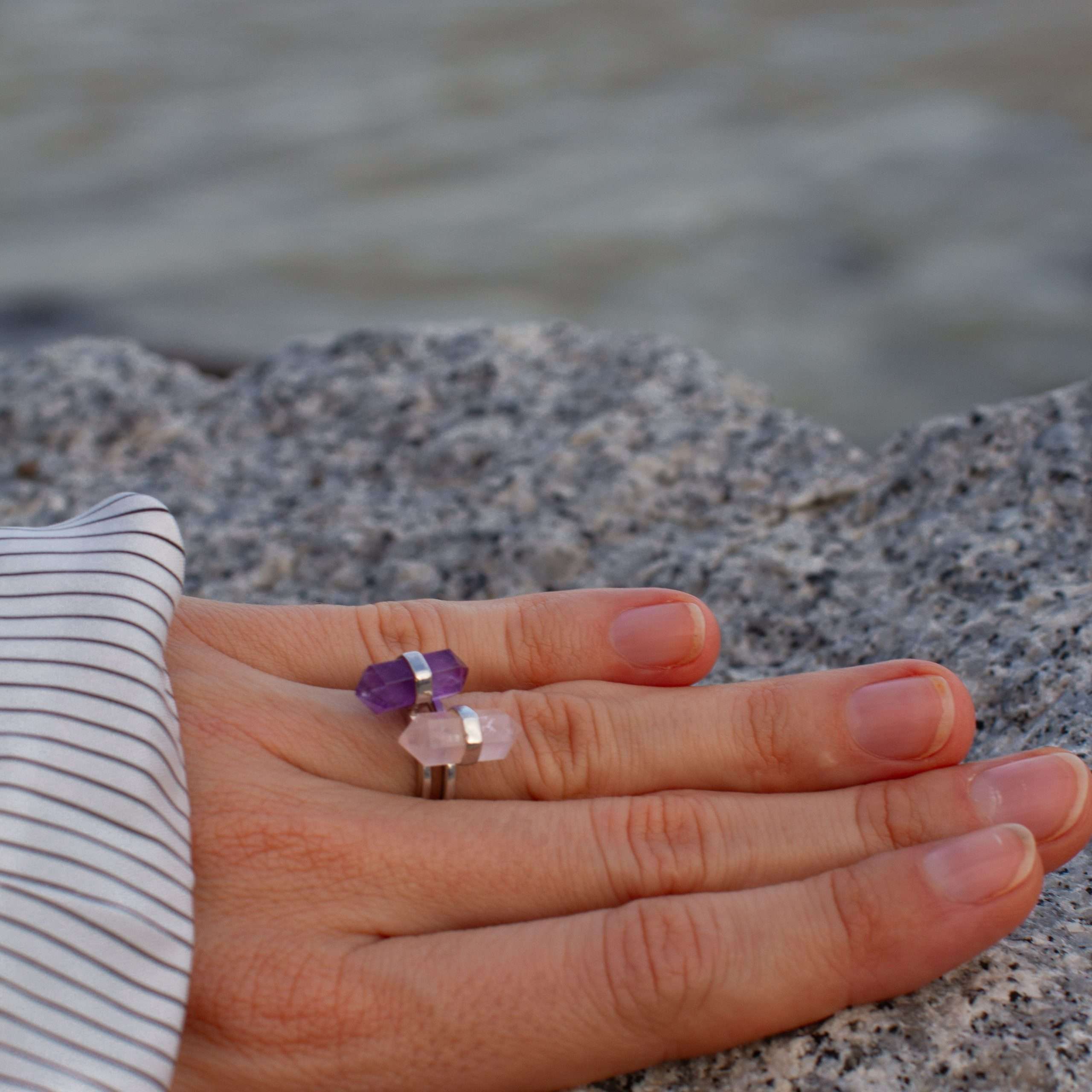 Rings | Dainty | Amethyst