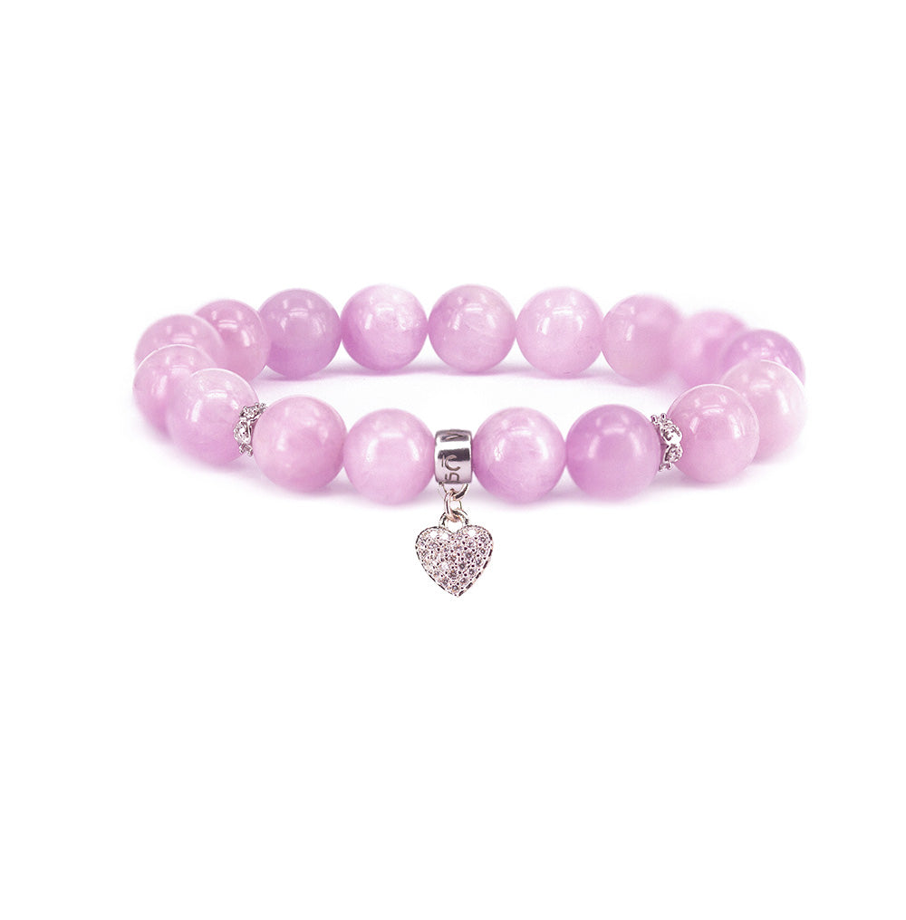 Bead Bracelet | Charm | Kunzite