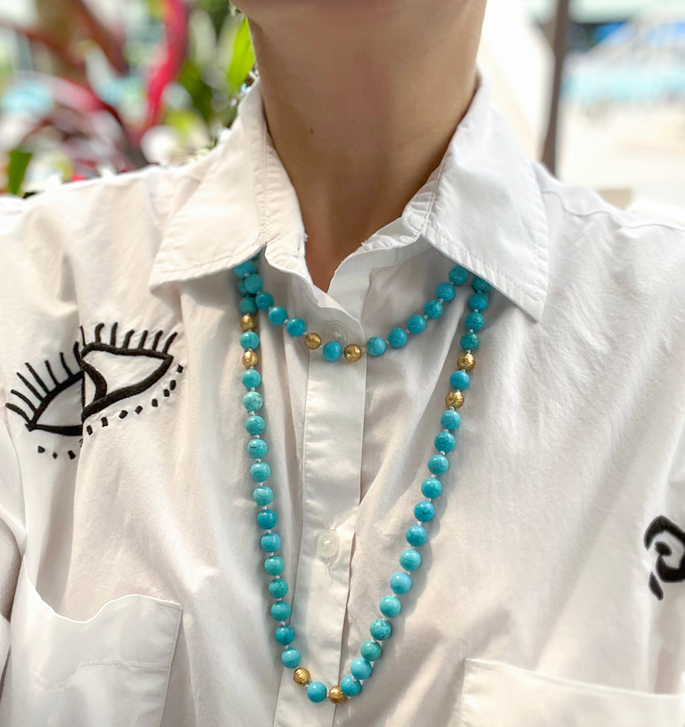 Turquoise Double Necklace