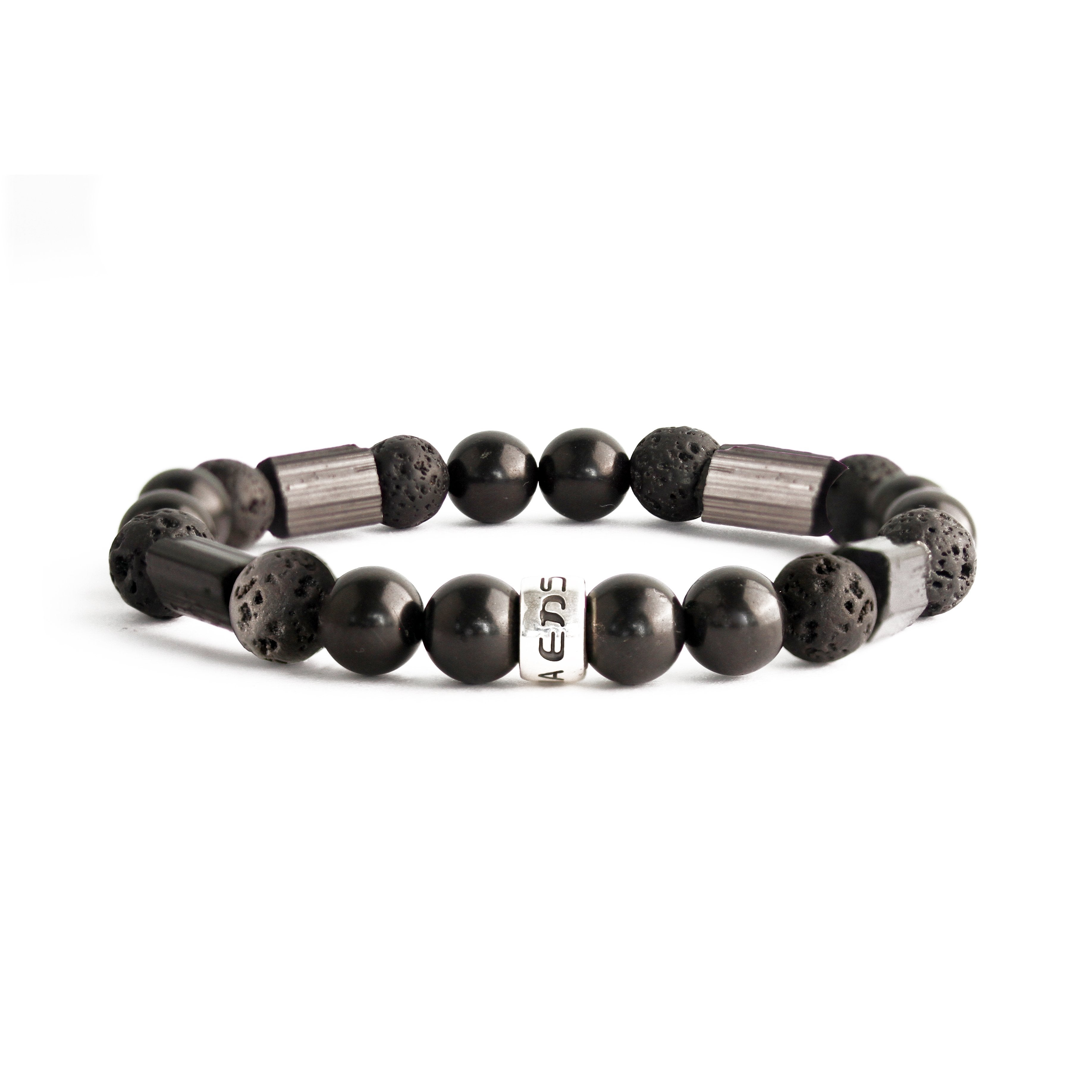 Shungite with Rough Tourmaline Crystals freeshipping - VictoriaEnso