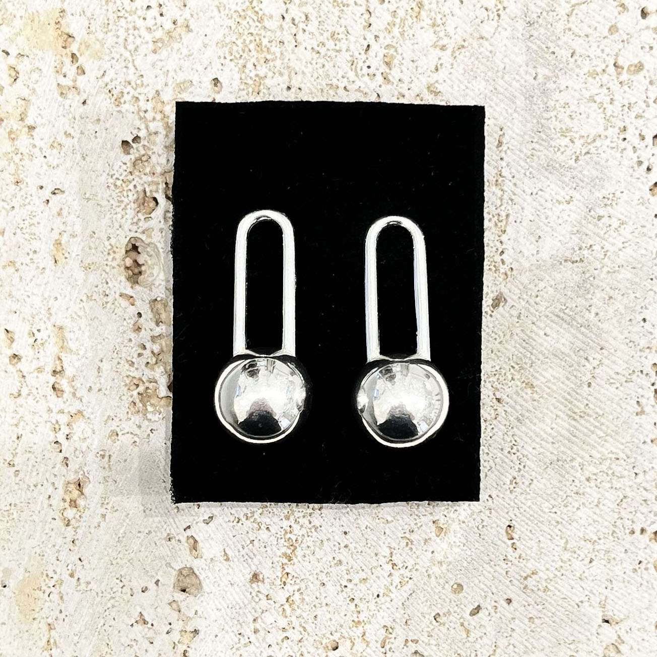 Earrings | Drop | Silver Balls